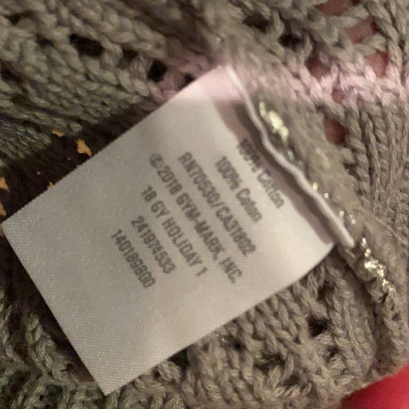 Gymboree silver button up girls sweater 7-8 NWT - Picture 8 of 8